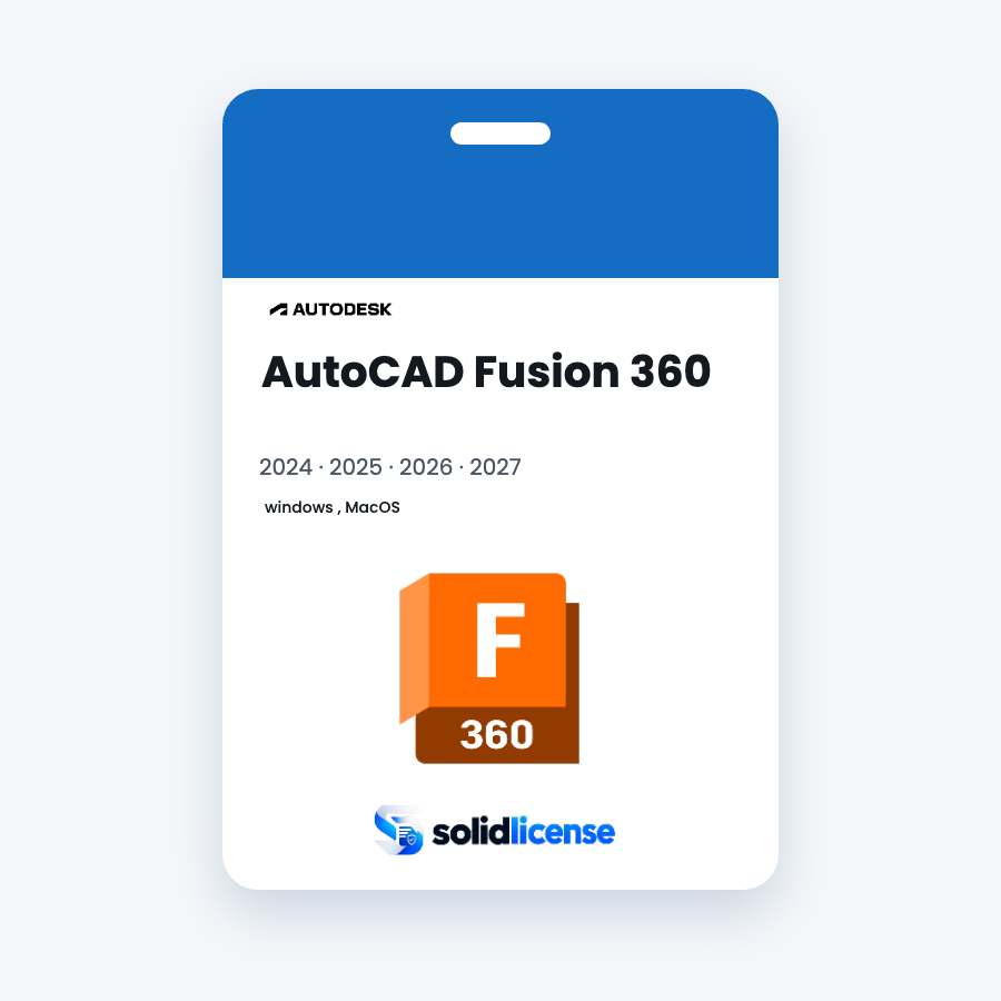 Autodesk Fusion license