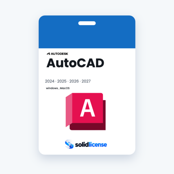 autocad-solidlicense Autodesk AutoCAD license