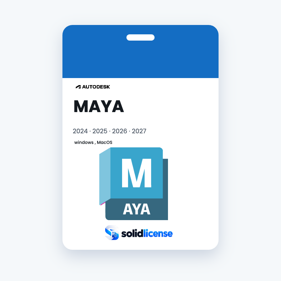 Autodesk Maya license