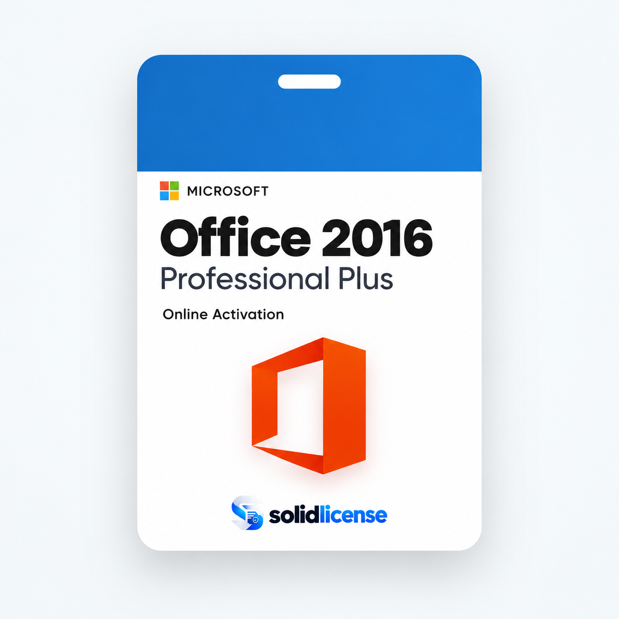 Office 2016 Professional Plus license from SolidLicense