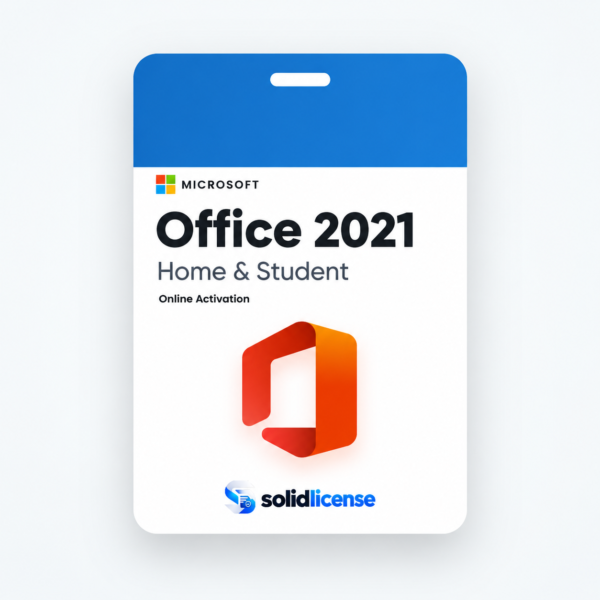 Microsoft Office 2021 Home & Student License Office 2021 Home & Student license from SolidLicense