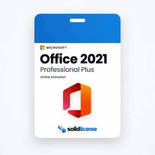 Microsoft Office 2021 Professional Plus License Office 2021 Professional Plus license from SolidLicense