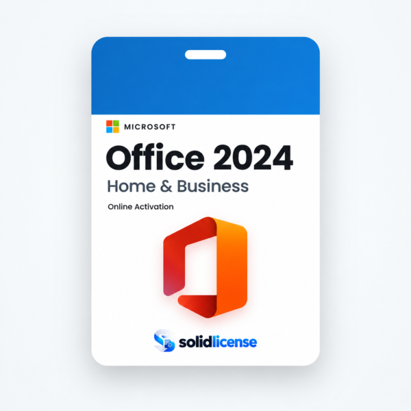 Office 2024 Home & Business license from SolidLicense