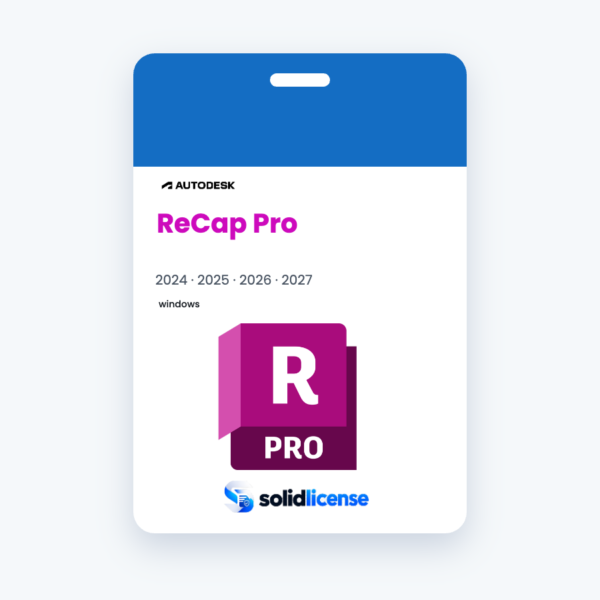 recap-pro-solidlicense Autodesk ReCap Pro license
