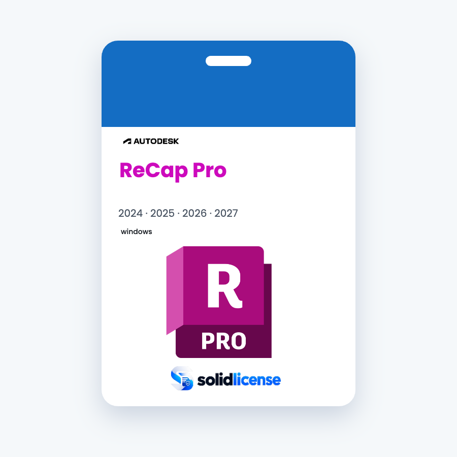 Autodesk ReCap Pro license