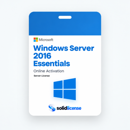 Windows Server 2016 Essentials License Windows Server 2016 Essentials license server edition
